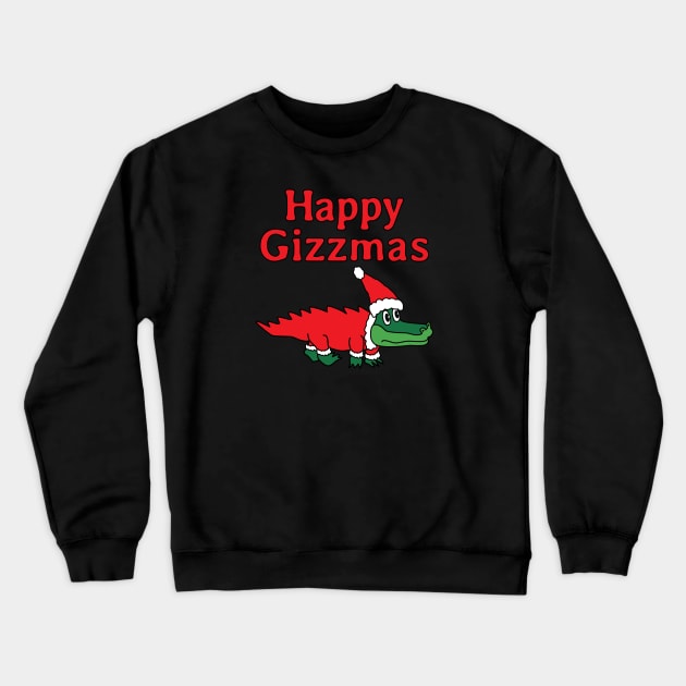 Happy Gizzmas - King Gizzard and the Lizard Wizard Crewneck Sweatshirt by skauff